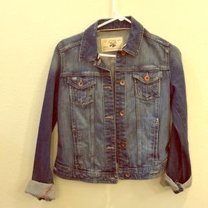 Dark Denim Jacket from Zara